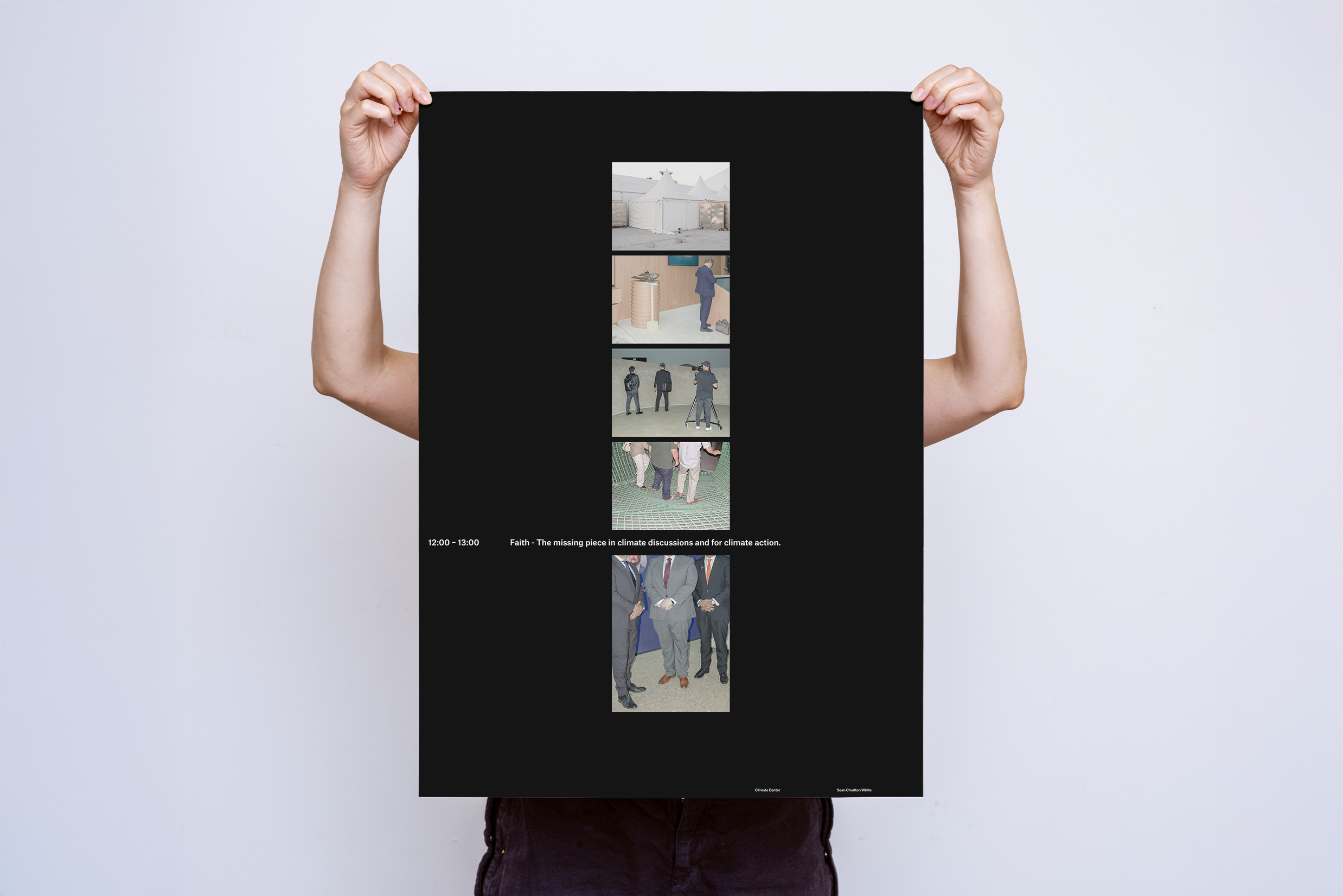 Poster and publication for Climate Banter in collaboration with Sean Charlton White